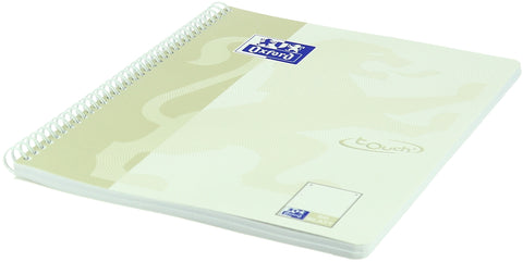 OXFORD Collegeblock TOUCH A4+ 400132395 dotted, light stone 80 Blatt