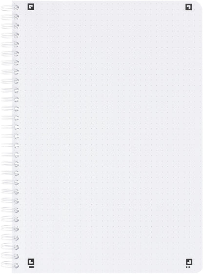 OXFORD Collegeblock TOUCH B5 400132398 dotted, light stone 80 Blatt