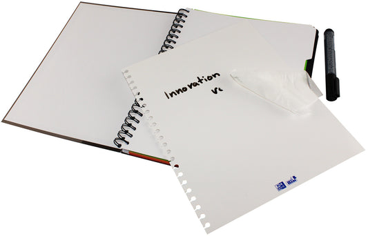 OXFORD European Book, Whiteboard A4+ 400132983 kariert, braun 120 Blatt