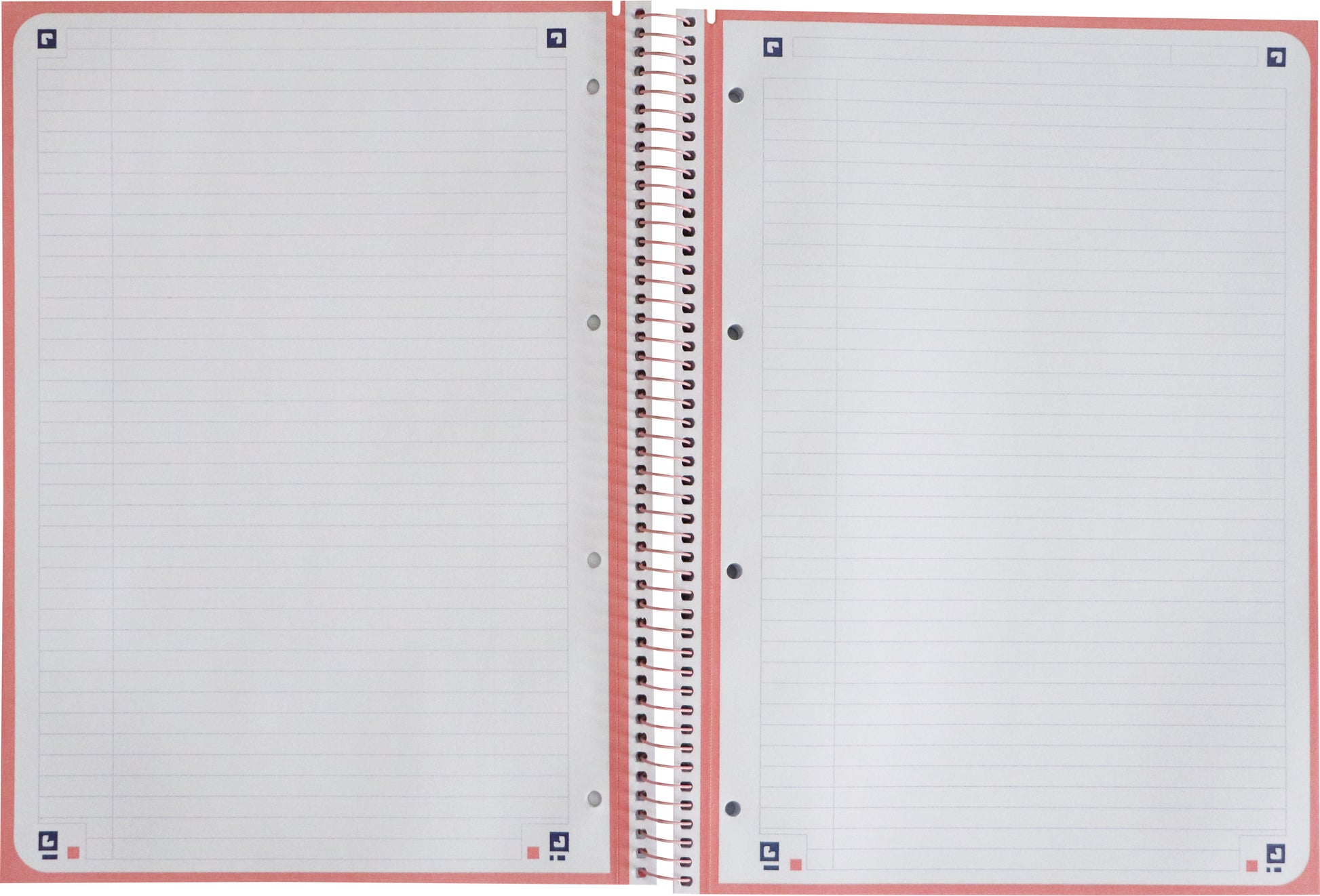 OXFORD Spiralbuch A4+ 400138324 liniert pastellrosa 80 Blatt