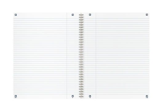 OXFORD Origins Spiralheft 400149999 A4+, liniert 70 Blatt, schwarz