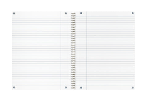 OXFORD Origins Spiralheft 400150002 A4+, liniert 70 Blatt, blau