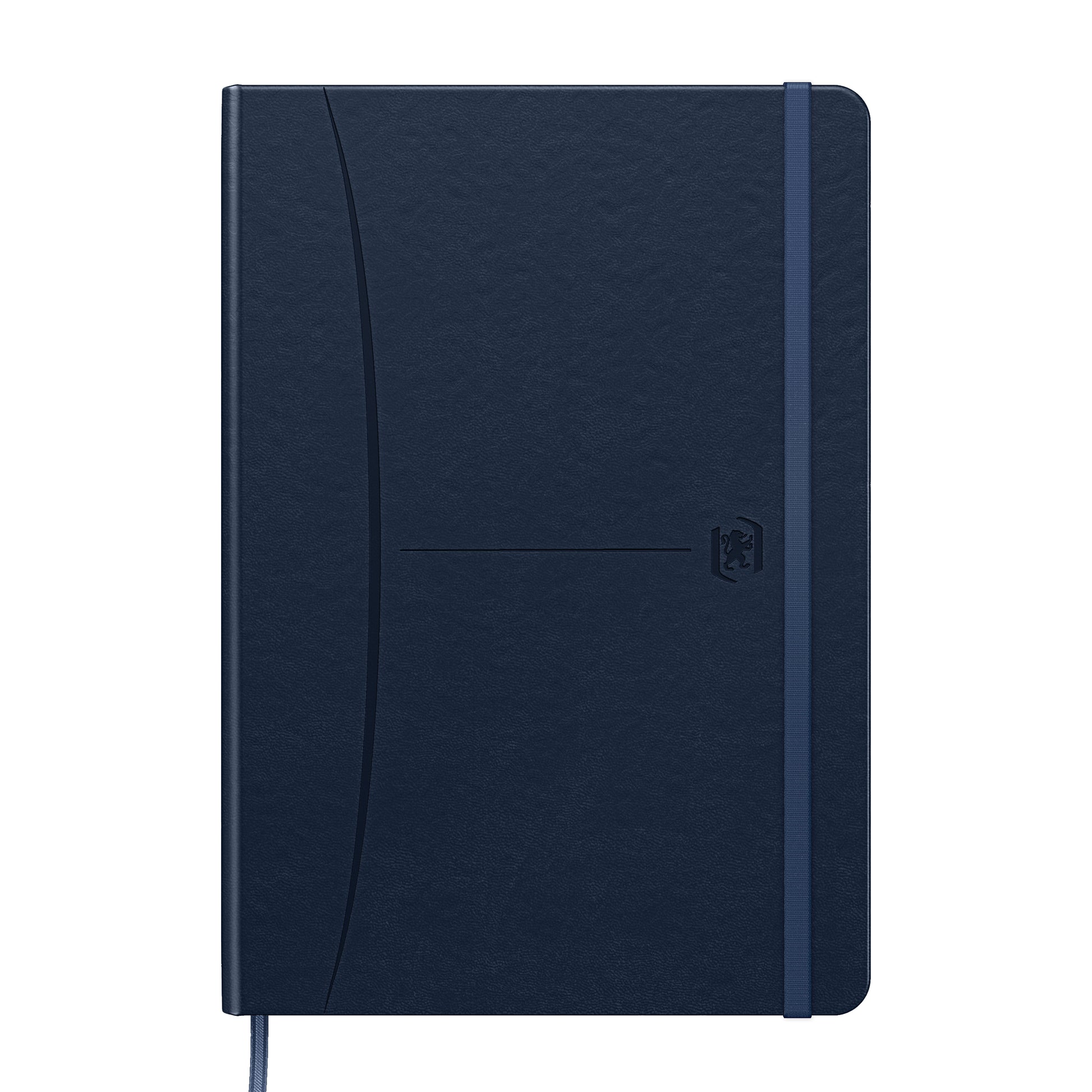 OXFORD Signature Notizbuch 400154944 A5, kariert 80 Blatt, blau