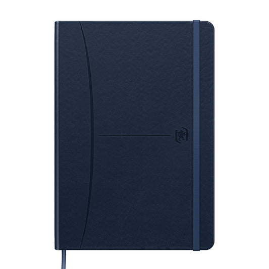 OXFORD Signature Notizbuch 400154944 A5, kariert 80 Blatt, blau