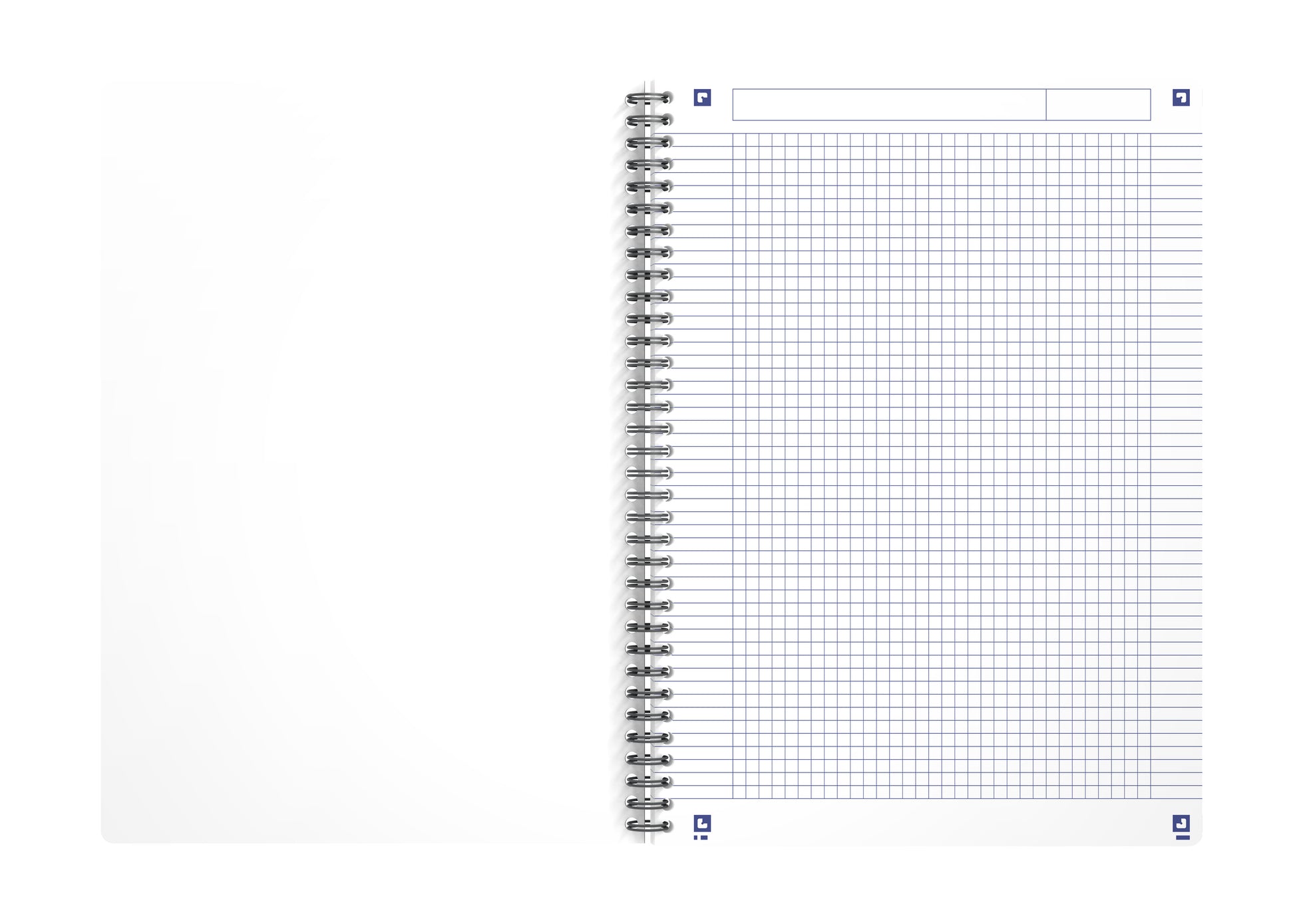 OXFORD My Rec'Up Spiralheft 400166096 A4, kariert 90 Blatt, rosa