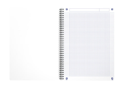 OXFORD My Rec'Up Spiralheft 400166098 A4, kariert 90 Blatt, grün