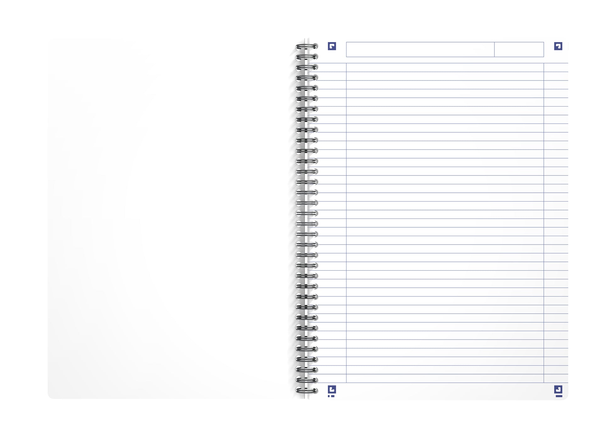 OXFORD My Rec'Up Spiralheft 400166099 A4, liniert 90 Blatt, grün