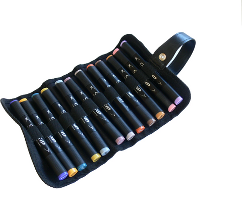 TROUSSE ROLL & GO POUR 12 MARQUEURS GRAPH'IT