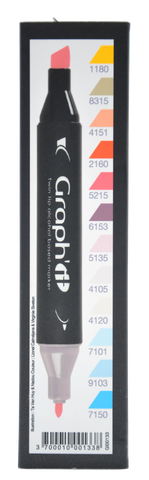 GRAPH'IT SET 12 MARQUEURS MANGA 2