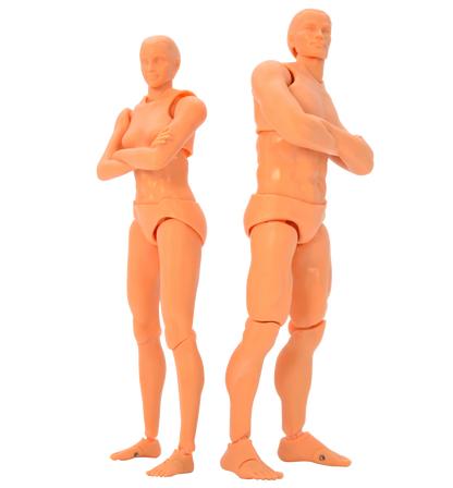 3 MISS GRAPHIT 2.0 + 3 MISTER GRAPH'IT 2.0 FIG ART POUR DESS