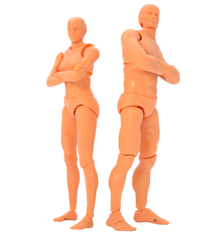 3 MISS GRAPHIT 2.0 + 3 MISTER GRAPH'IT 2.0 FIG ART POUR DESS