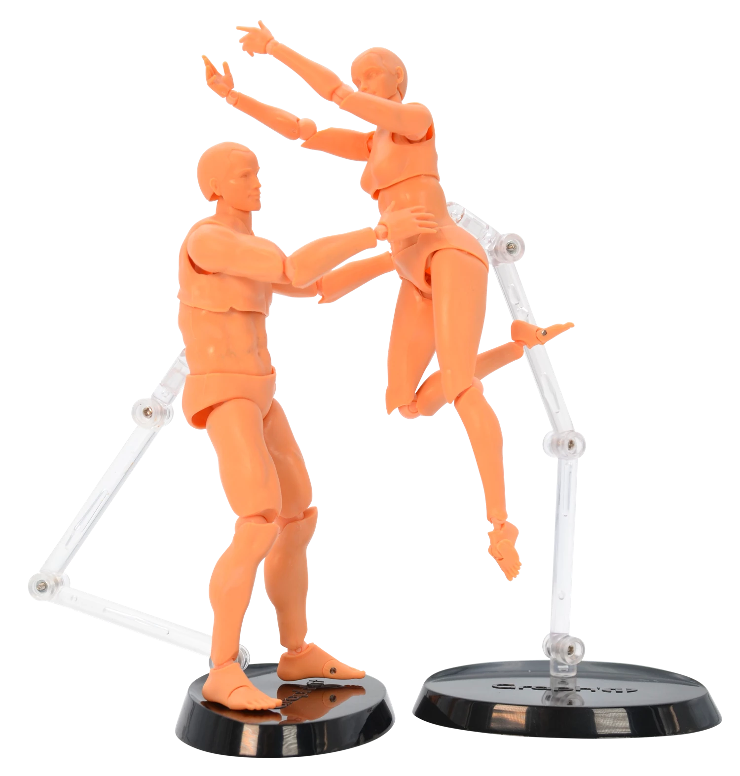 3 MISS GRAPHIT 2.0 + 3 MISTER GRAPH'IT 2.0 FIG ART POUR DESS