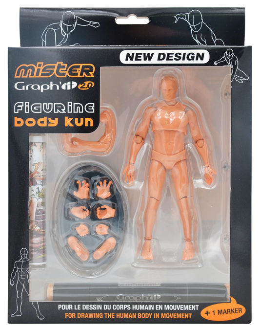 MISTER GRAPH'IT 2.0 SET FIG ART POUR DESSIN + 1 GRAPHIT MARK