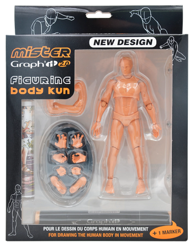 MISTER GRAPH'IT 2.0 SET FIG ART POUR DESSIN + 1 GRAPHIT MARK
