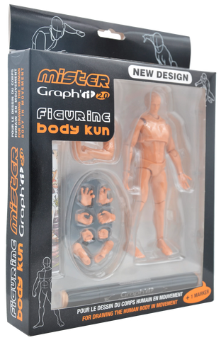 MISTER GRAPH'IT 2.0 SET FIG ART POUR DESSIN + 1 GRAPHIT MARK
