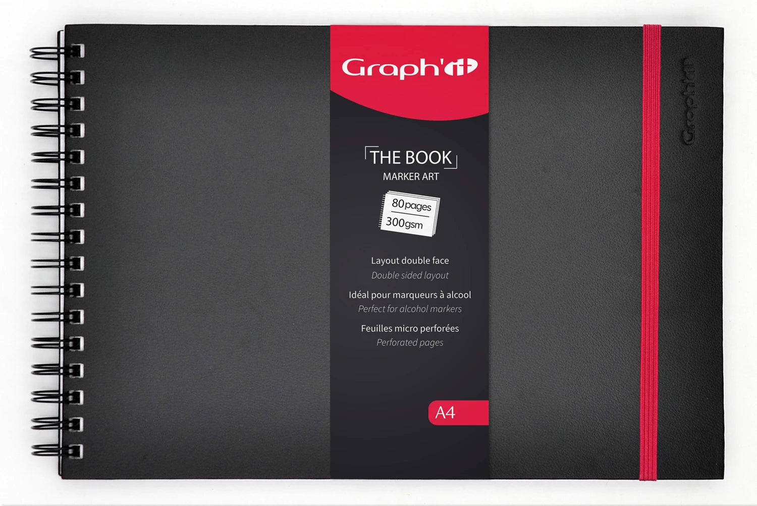 GRAPH'IT THE BOOK LAYOUT DOUBLE FACE A4 40 FEUILLES