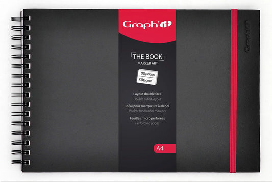 GRAPH'IT THE BOOK LAYOUT DOUBLE FACE A4 40 FEUILLES