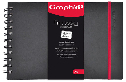 GRAPH'IT THE BOOK LAYOUT DOUBLE FACE A5 40 FEUILLES