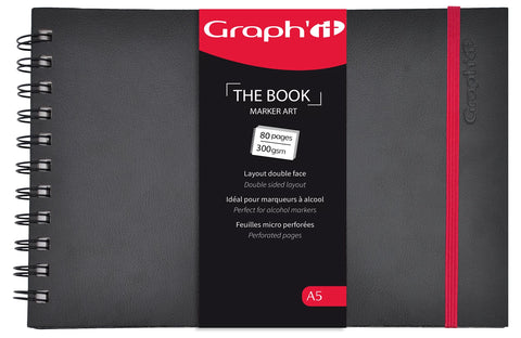 GRAPH'IT THE BOOK LAYOUT DOUBLE FACE A5 40 FEUILLES