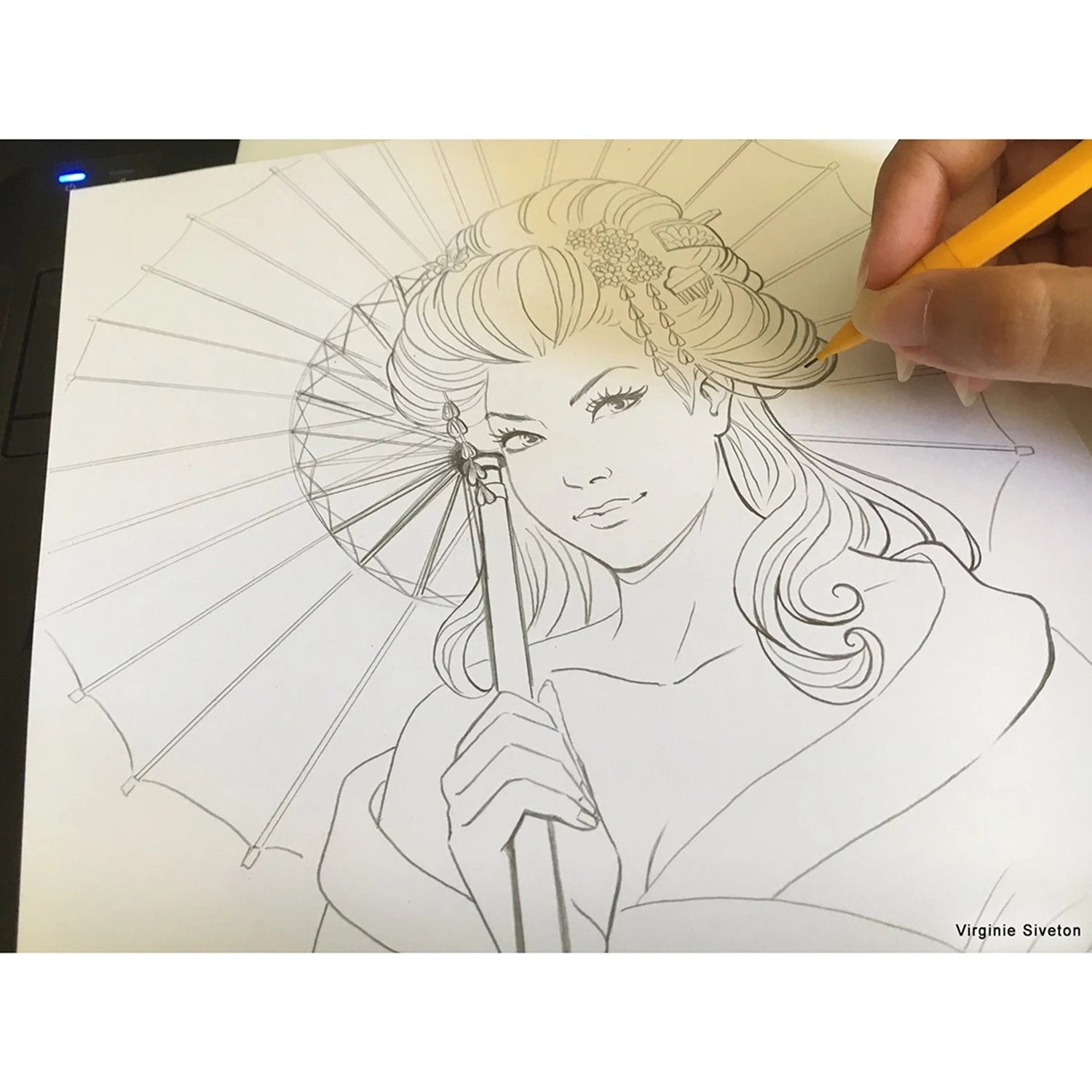 GRAPH'IT TRAME TRANSFER MANGA MOTIF 1 A5