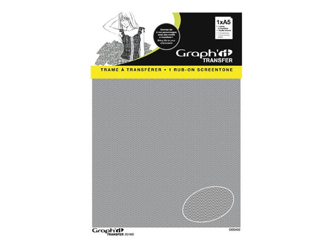 GRAPH'IT TRAME TRANSFER MANGA MOTIF 3 A5
