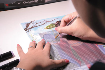 GRAPH'IT TRAME TRANSFER MANGA MOTIF 3 A5