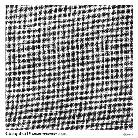 GRAPH'IT TRAME TRANSFER MANGA SET DE 4 TEXTURES 16 X16CM