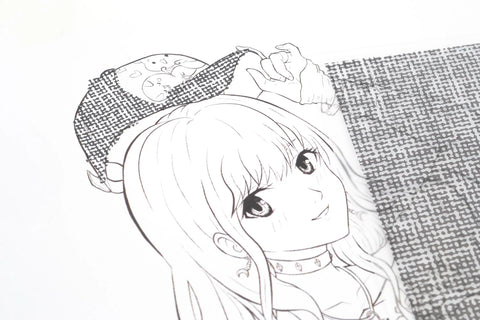 GRAPH'IT TRAME TRANSFER MANGA TEXTILE A4