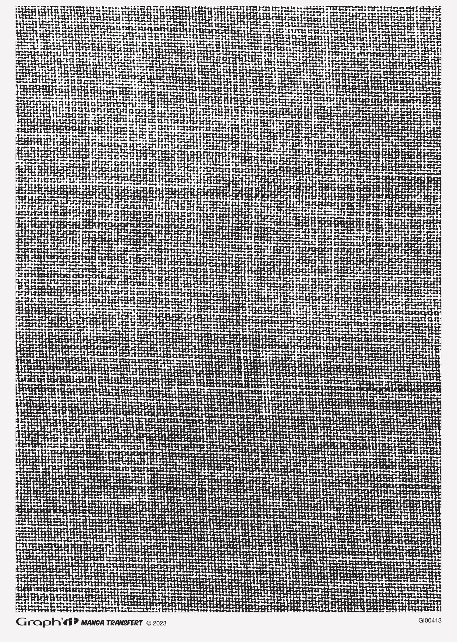 GRAPH'IT TRAME TRANSFER MANGA TEXTILE A4