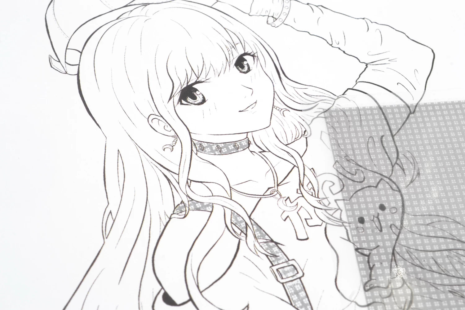 GRAPH'IT TRAME TRANSFER MANGA TARTAN A4