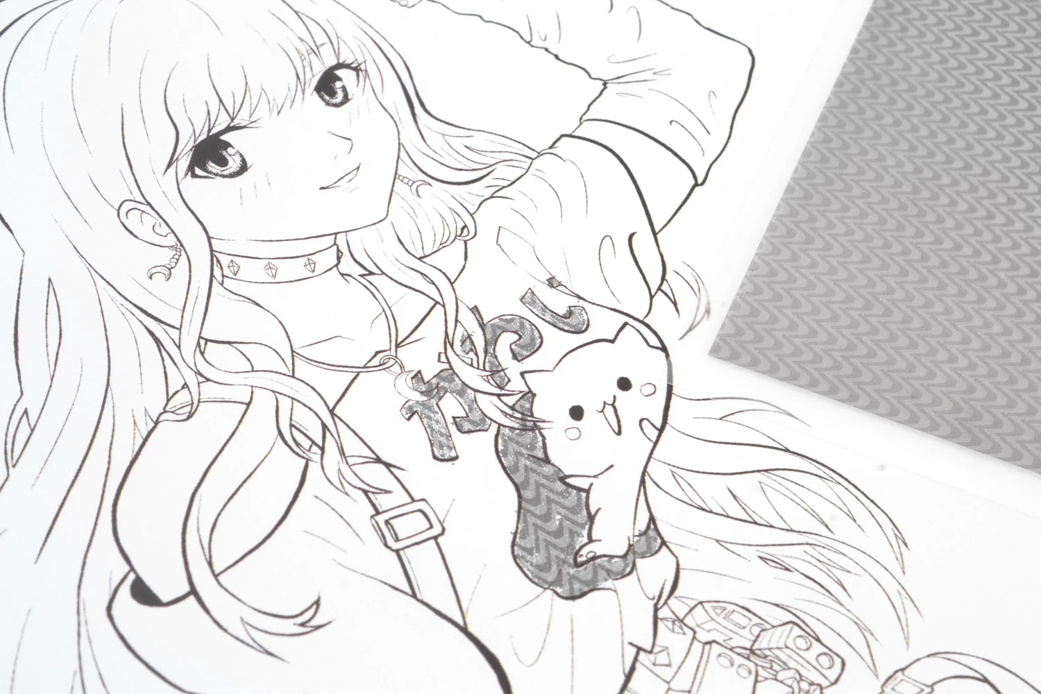 GRAPH'IT TRAME TRANSFER MANGA LAINE A4