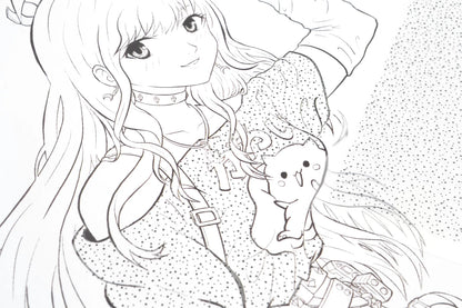 GRAPH'IT TRAME TRANSFER MANGA POINTS ALEATOIRES A4