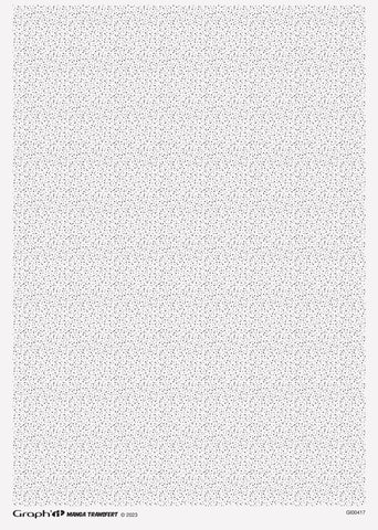 GRAPH'IT TRAME TRANSFER MANGA POINTS ALEATOIRES A4