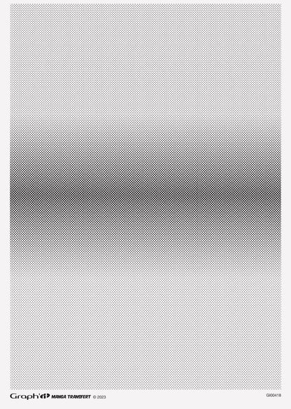 GRAPH'IT TRAME TRANSFER MANGA POINTS DEGRADES A4
