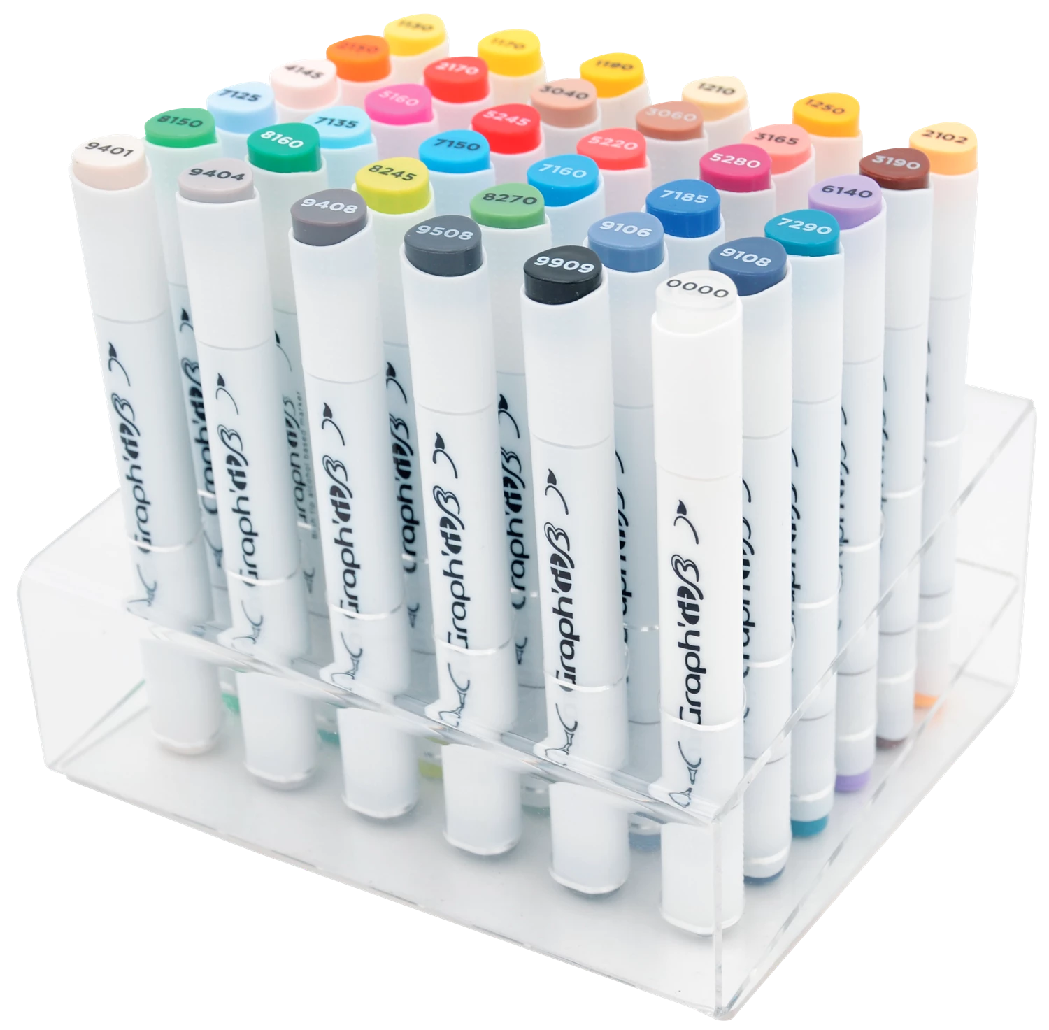 MEUBLE DE RANGEMENT VIDE POUR 36 MARQUEURS A ALCOOL