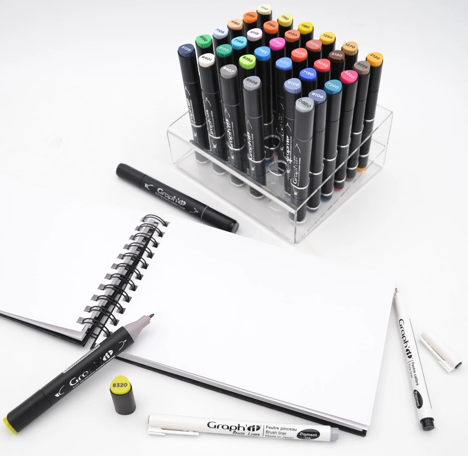 MEUBLE DE RANGEMENT VIDE POUR 36 MARQUEURS A ALCOOL