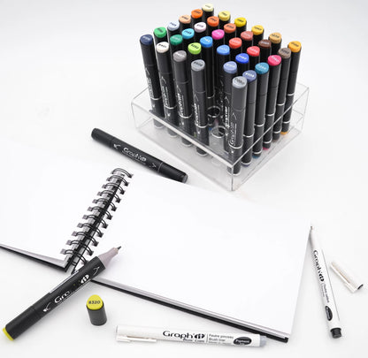 MEUBLE DE RANGEMENT VIDE POUR 36 MARQUEURS A ALCOOL