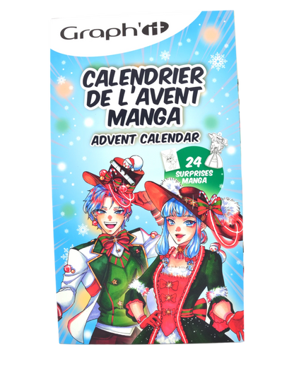 GRAPH'IT CALENDRIER DE L'AVENT MANGA