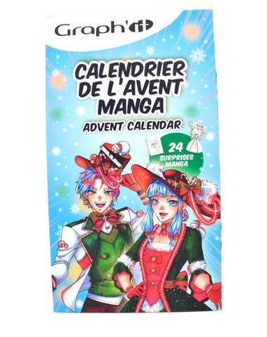 GRAPH'IT CALENDRIER DE L'AVENT MANGA
