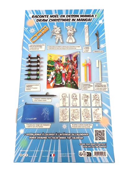 GRAPH'IT CALENDRIER DE L'AVENT MANGA