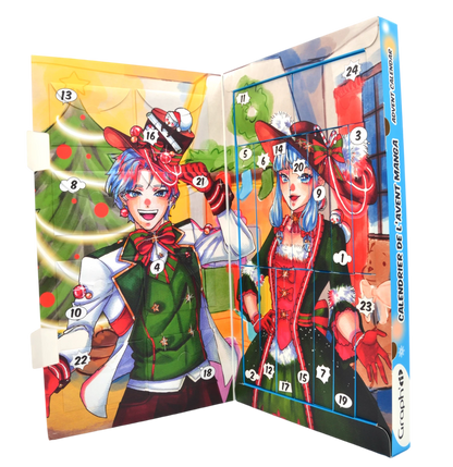 GRAPH'IT CALENDRIER DE L'AVENT MANGA