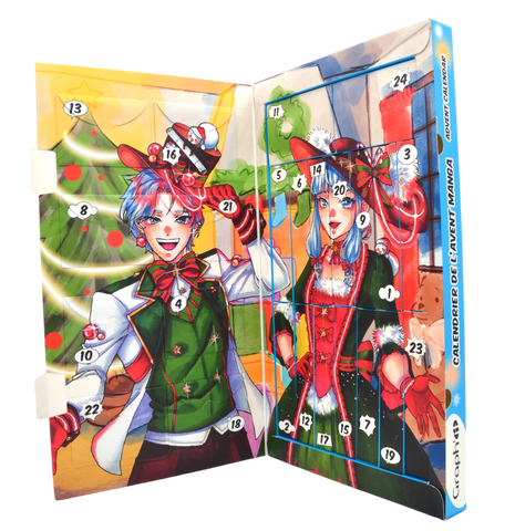 GRAPH'IT CALENDRIER DE L'AVENT MANGA