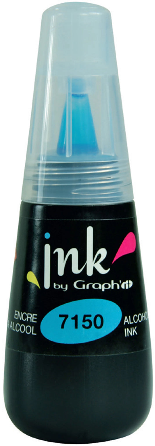 INK BY GRAPH'IT RECHARGE 25ML 7150 CYAN
