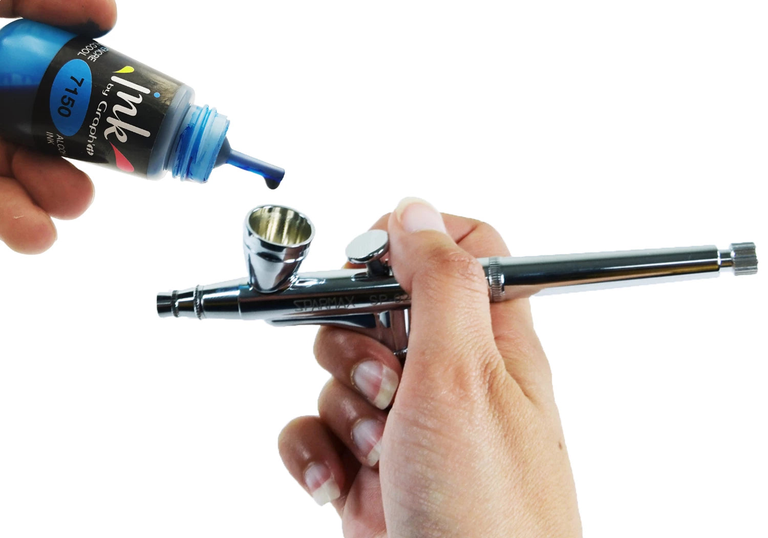 INK BY GRAPH'IT RECHARGE 25ML 7150 CYAN