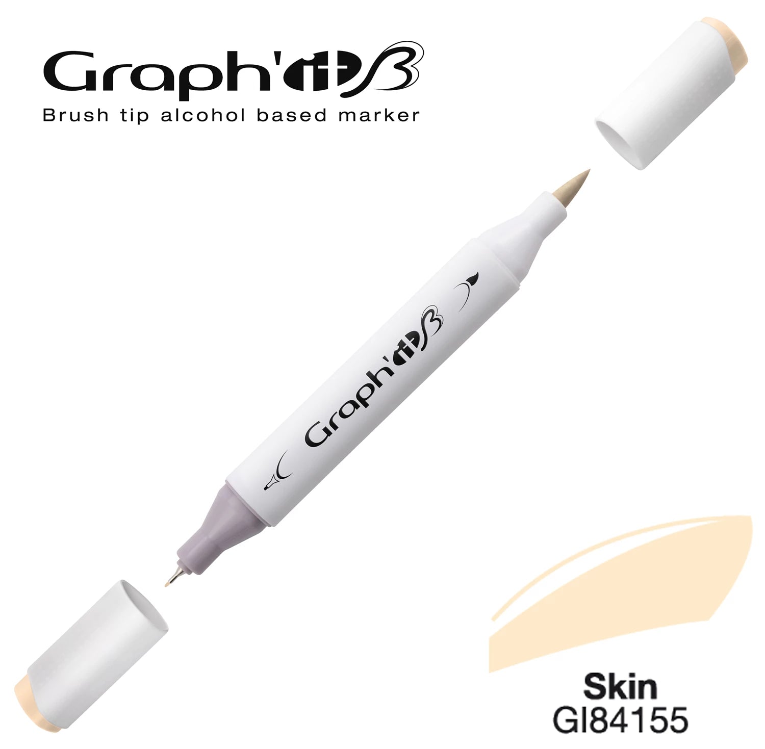 GRAPH'IT MARQUEUR BRUSH A ALCOOL 4155 SKIN