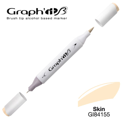 GRAPH'IT MARQUEUR BRUSH A ALCOOL 4155 SKIN