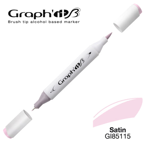 GRAPH'IT MARQUEUR BRUSH A ALCOOL 5115 SATIN