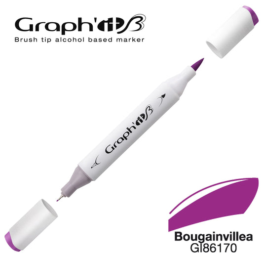 GRAPH'IT MARQUEUR BRUSH A ALCOOL 6170 BOUGAINVILLEA