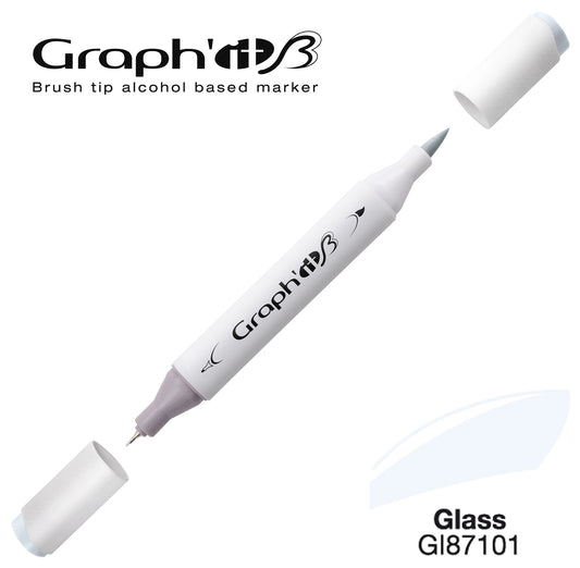 GRAPH'IT MARQUEUR BRUSH A ALCOOL 7101 GLASS