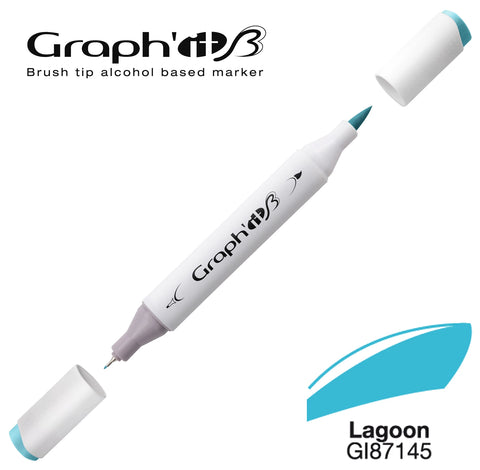 GRAPH'IT MARQUEUR BRUSH A ALCOOL 7145 LAGOON